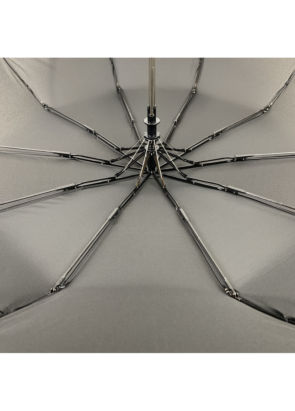 Чёрный складной мужской зонт полуавтомат Bellissima (277693234)