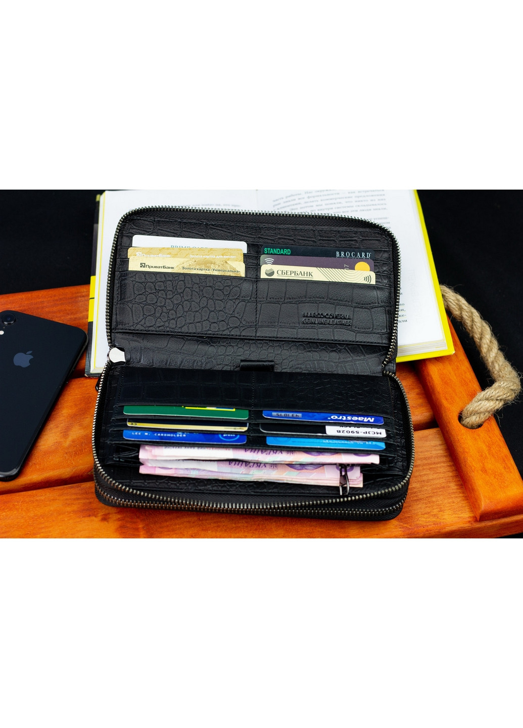 Кожаный мужской клатч Marco Coverna (277691962)