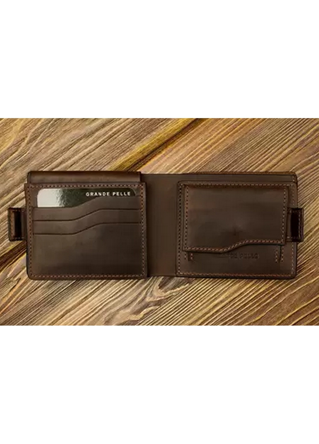 Шкіряне чоловіче портмоне Grande Pelle (277693286)