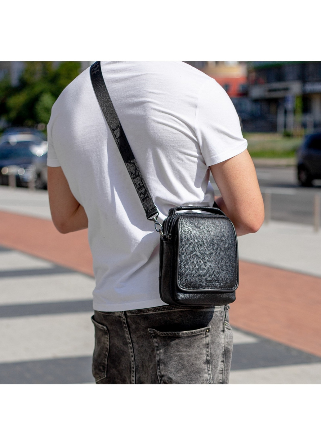Кожаная мужская сумка через плечо Tiding Bag (277690537)