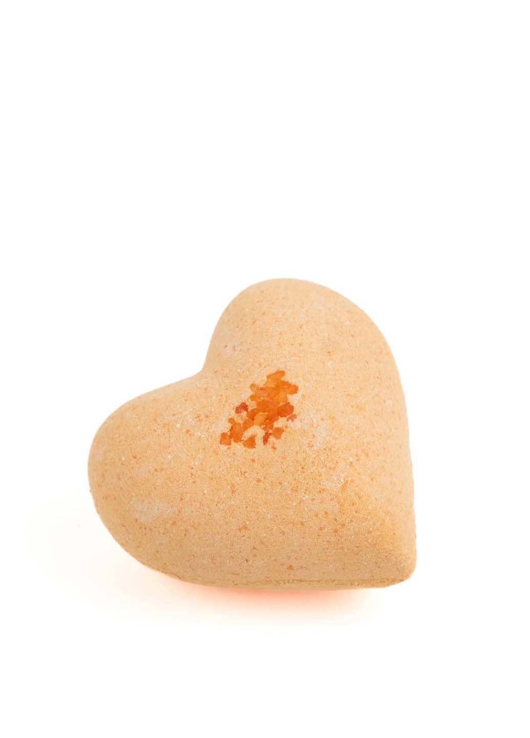 Бомбочка-серце для ванни Orange romantic 150 г DUSHKA (277634194)