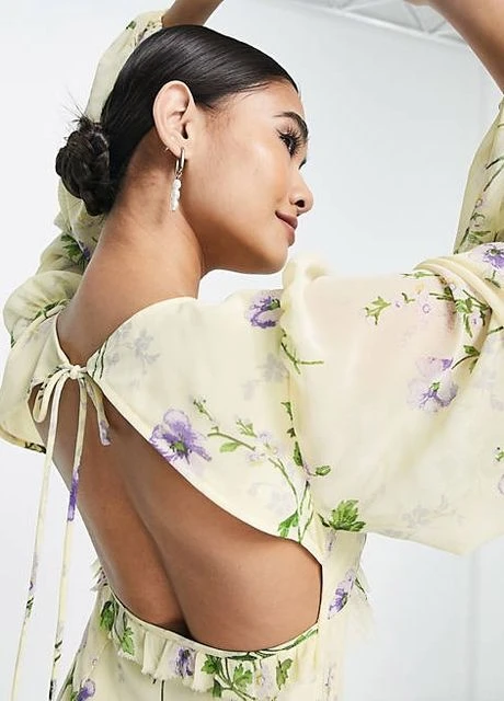 Жовтий сукня Asos