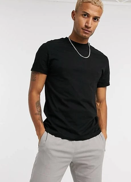 Чорна футболка Asos