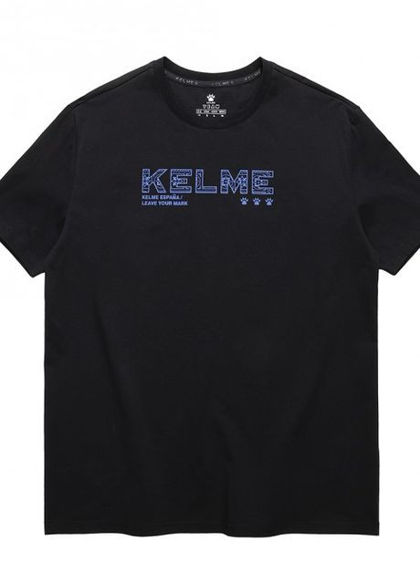 Черная футболка черная 8251tx1002.9000 с коротким рукавом Kelme Модель