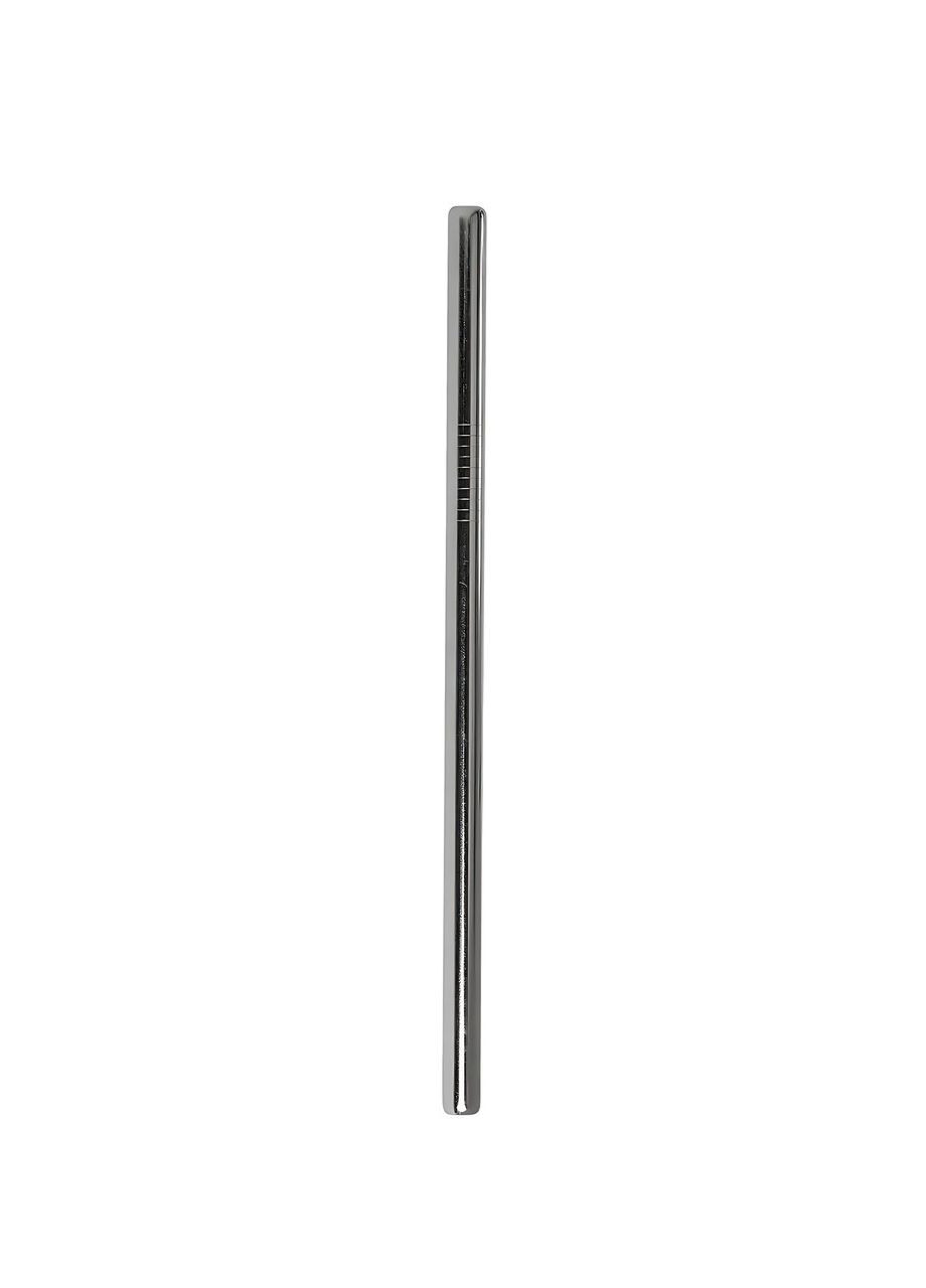 Трубочка для коктейлів багаторазова металева трубочка пряма 21,5 см для напоїв соку REMY-DECOR (277756460)
