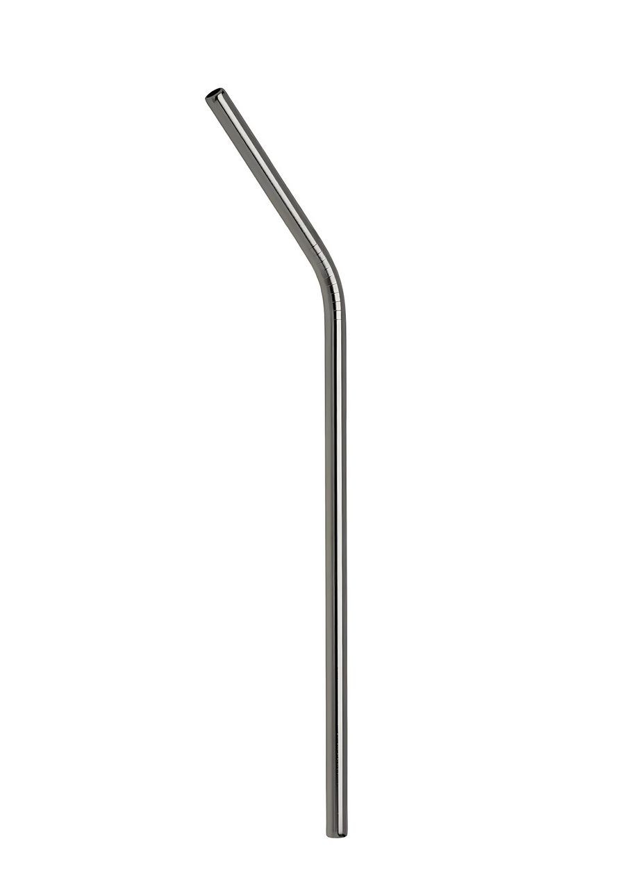 Трубочка для коктейлей многоразовая металлическая трубочка изогнутая 26,5 см для напитков сока REMY-DECOR (277756442)