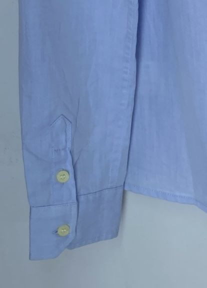 Голубой кэжуал рубашка однотонная D&G