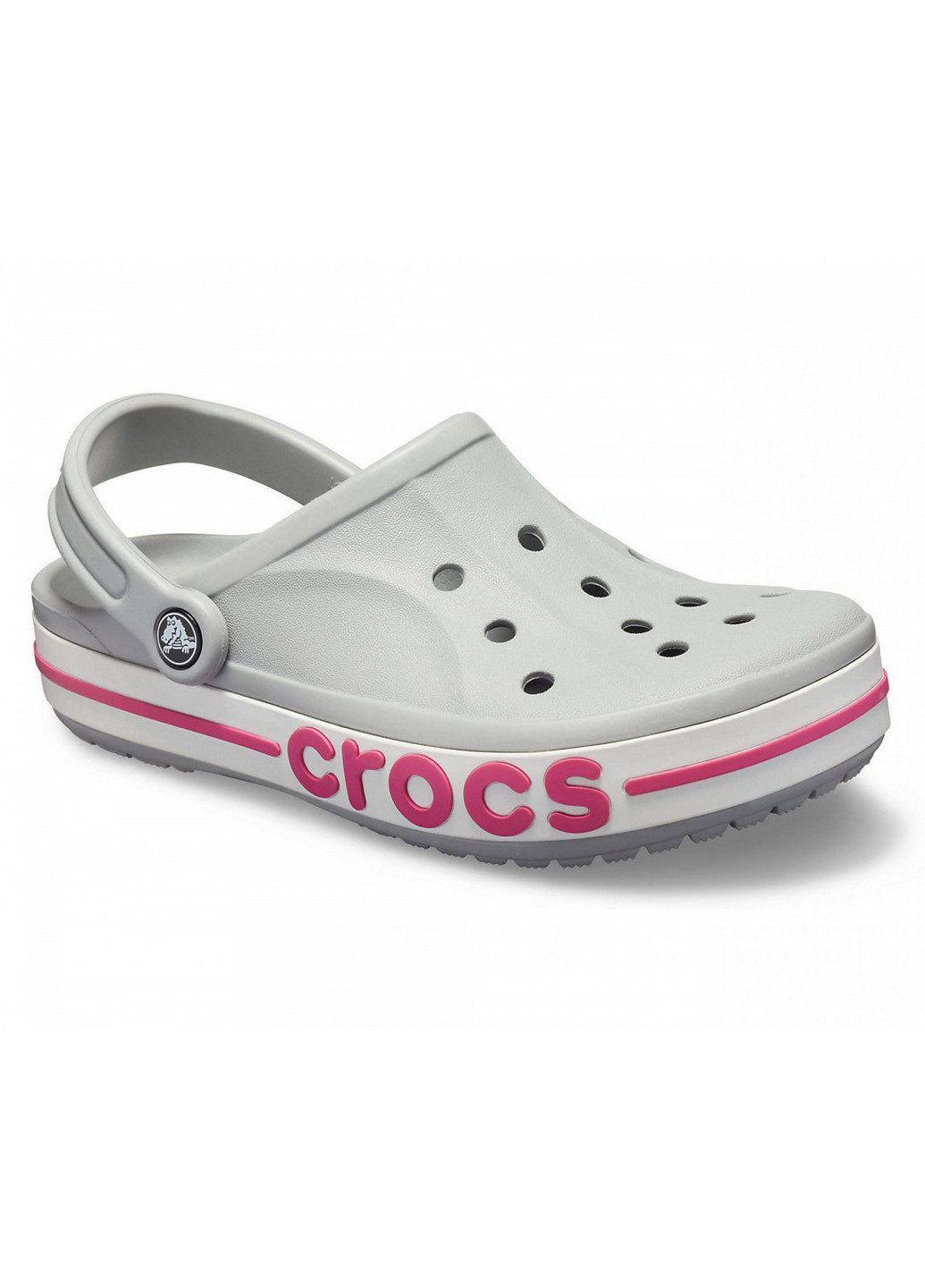 Сабо Light Grey / Candy Pink Crocs Bayaband (277821145)