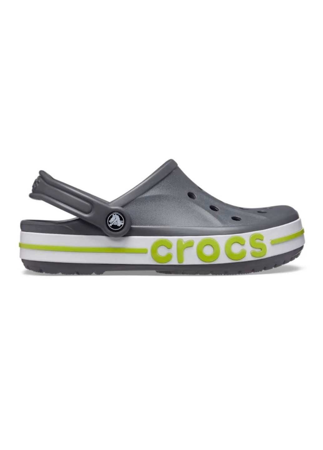 Сабо Charcoal / Volt Green Crocs bayaband (277821136)