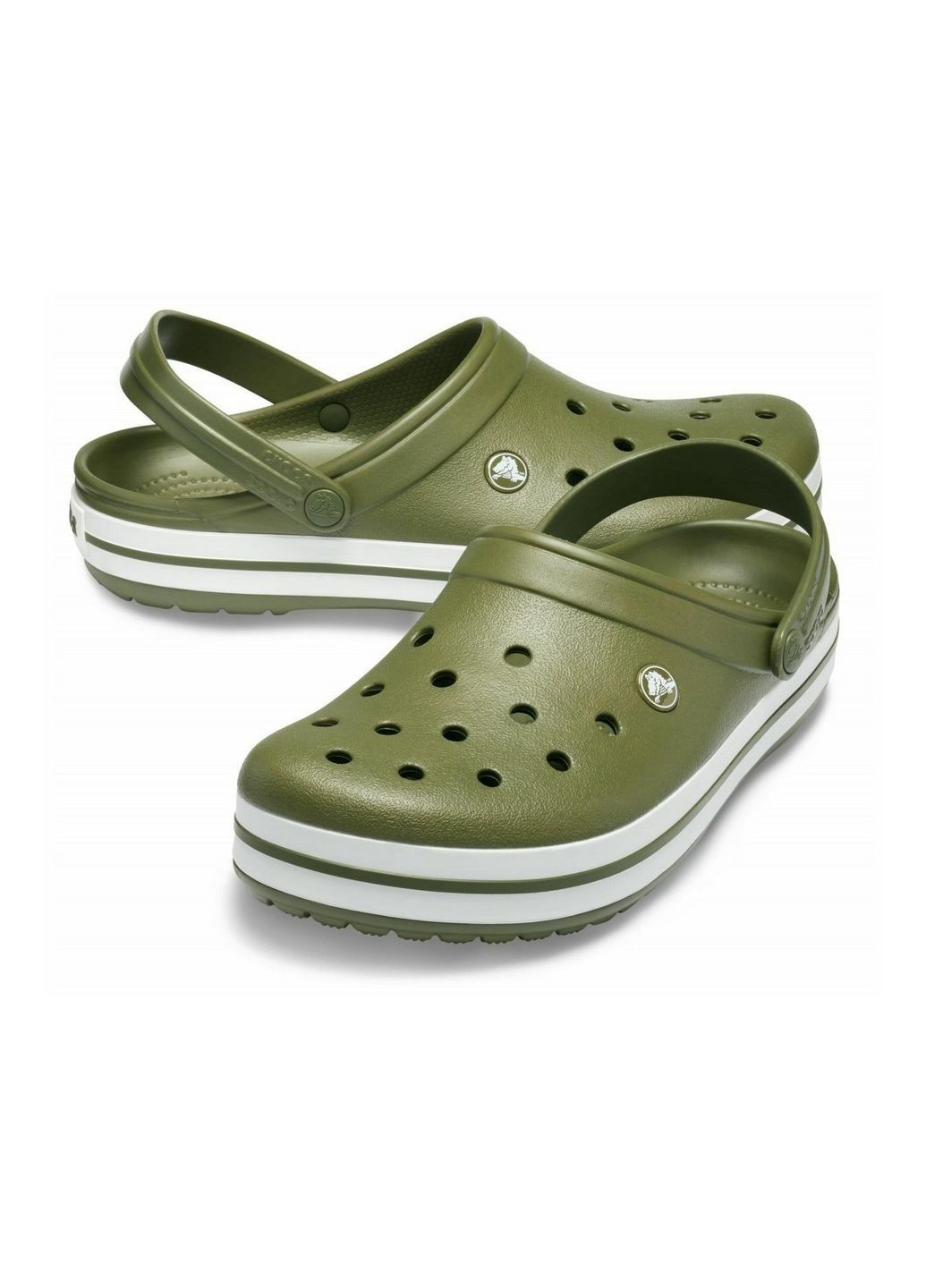 Сабо Army Green Crocs crocband (277821149)