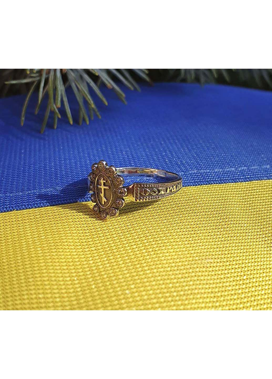 Кольцо православное спаси и сохрани 3972 SE Maxi Silver (277751127)