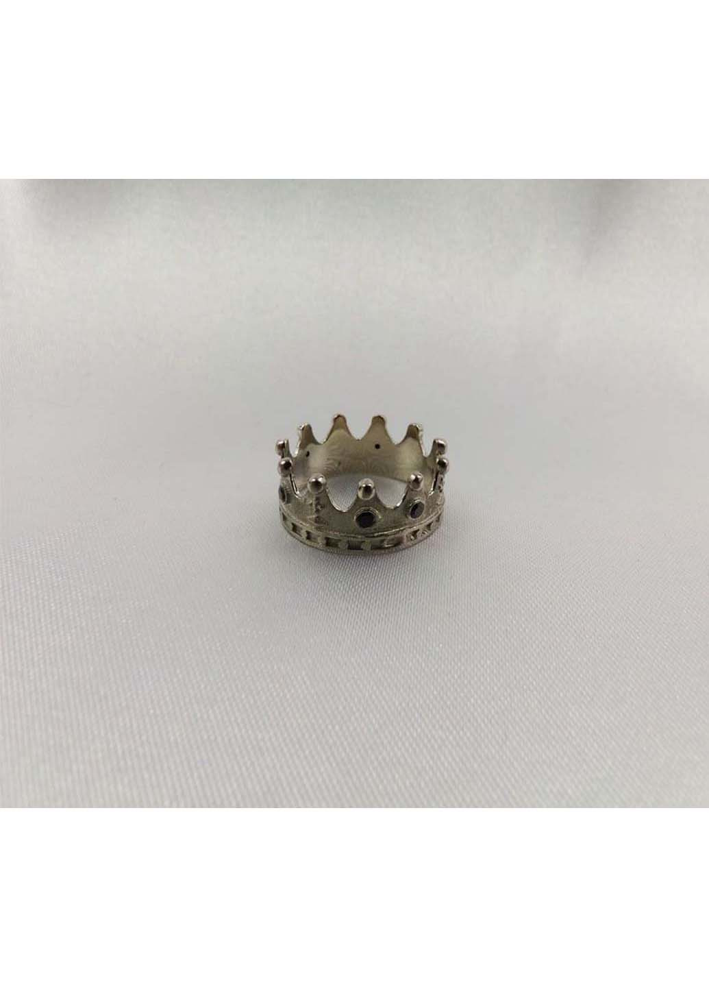 Кольцо Корона с черными камнями 5294 SE Maxi Silver (277751141)