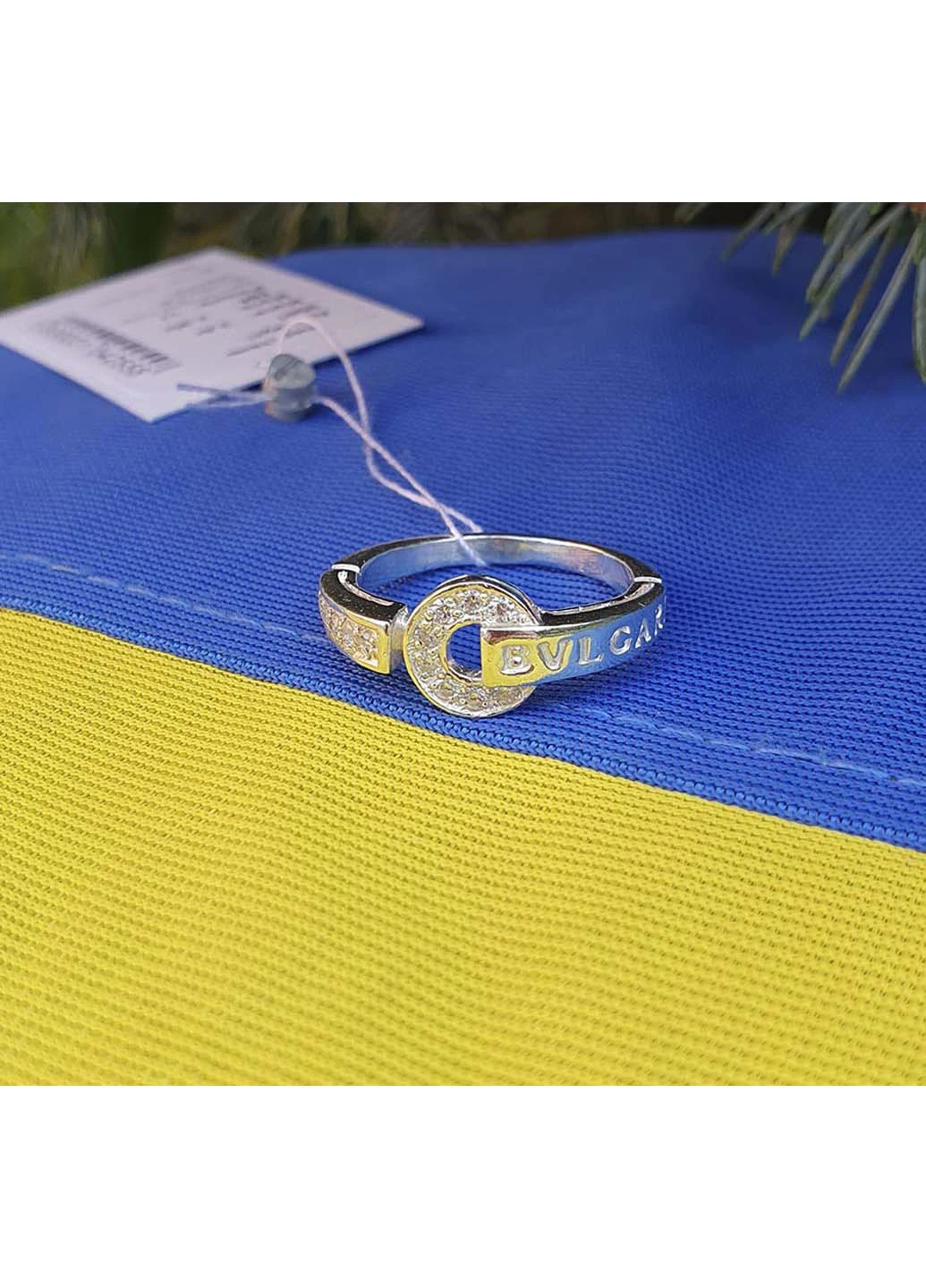 Кільце BVLGARI 3542 SE Maxi Silver (277751178)