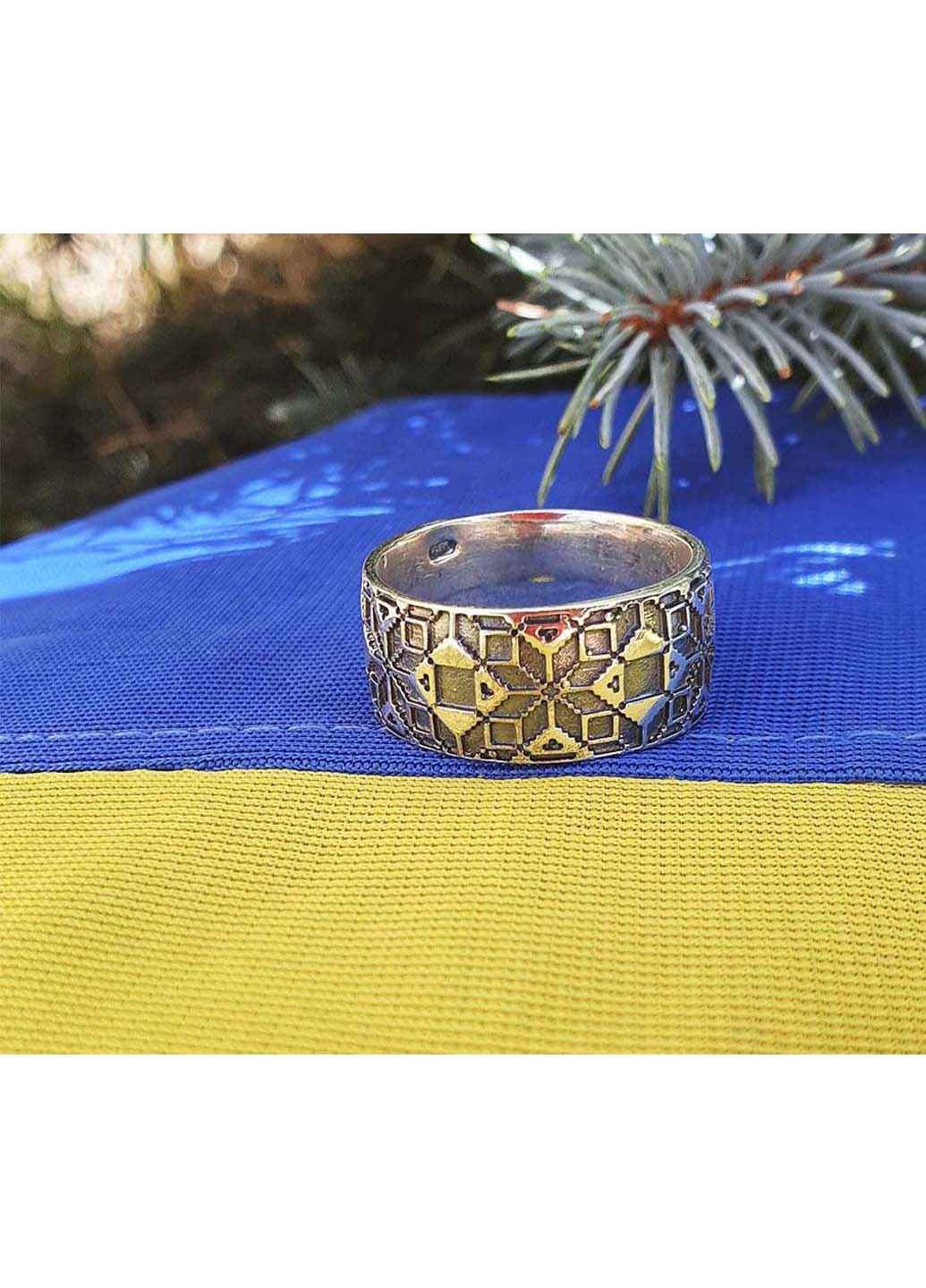 Кольцо вышиванка с чернением 5574 SE Maxi Silver (277751164)