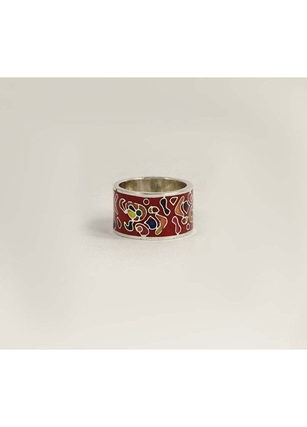 Кільце з емаллю 6947 SE Maxi Silver (277751223)