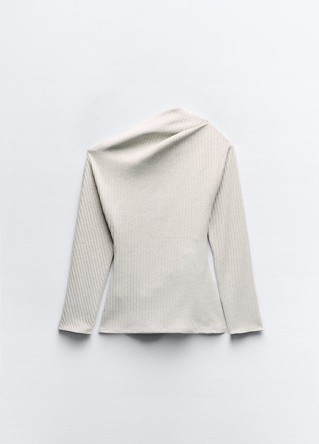 Бежевый демисезонный свитер Zara