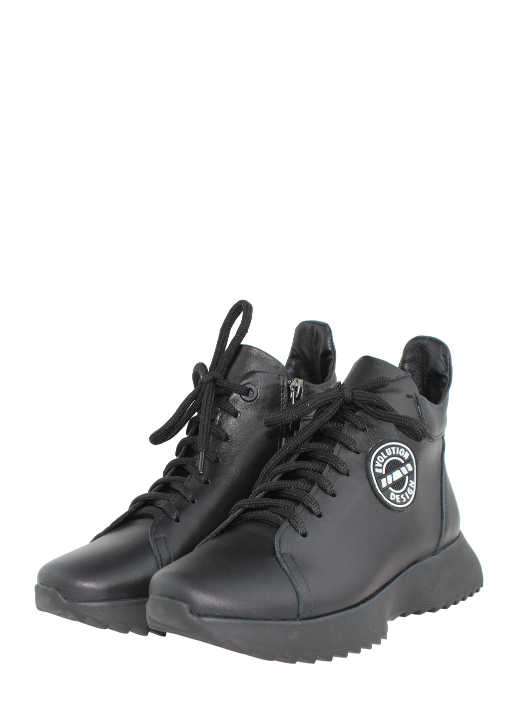 Осенние ботинки a-110 черный Alvista