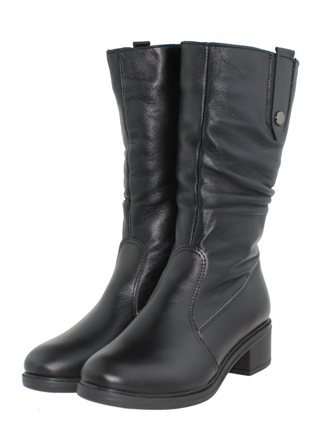 Зимние ботинки a-123 черный Alvista