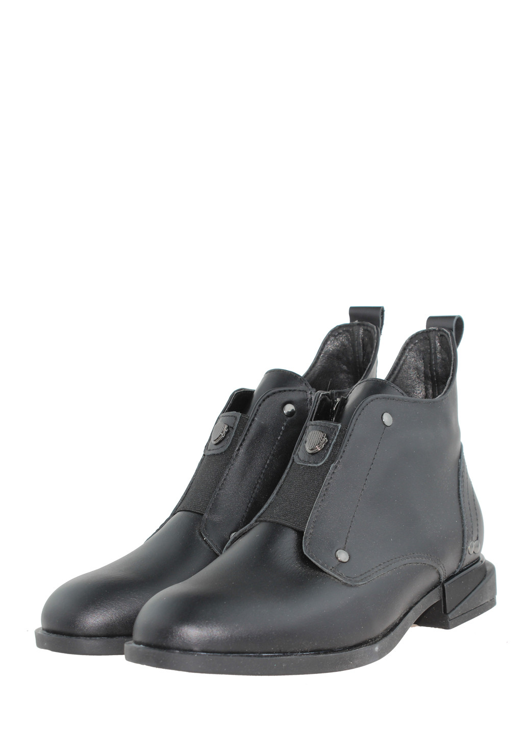 Осенние ботинки a-115 черный Alvista