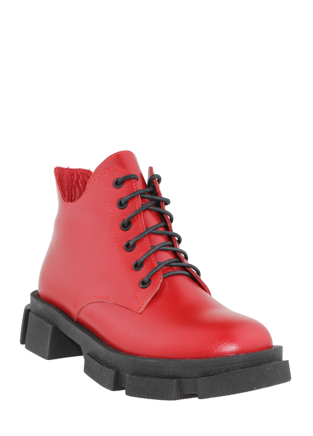 Осенние ботинки a-112 красный Alvista