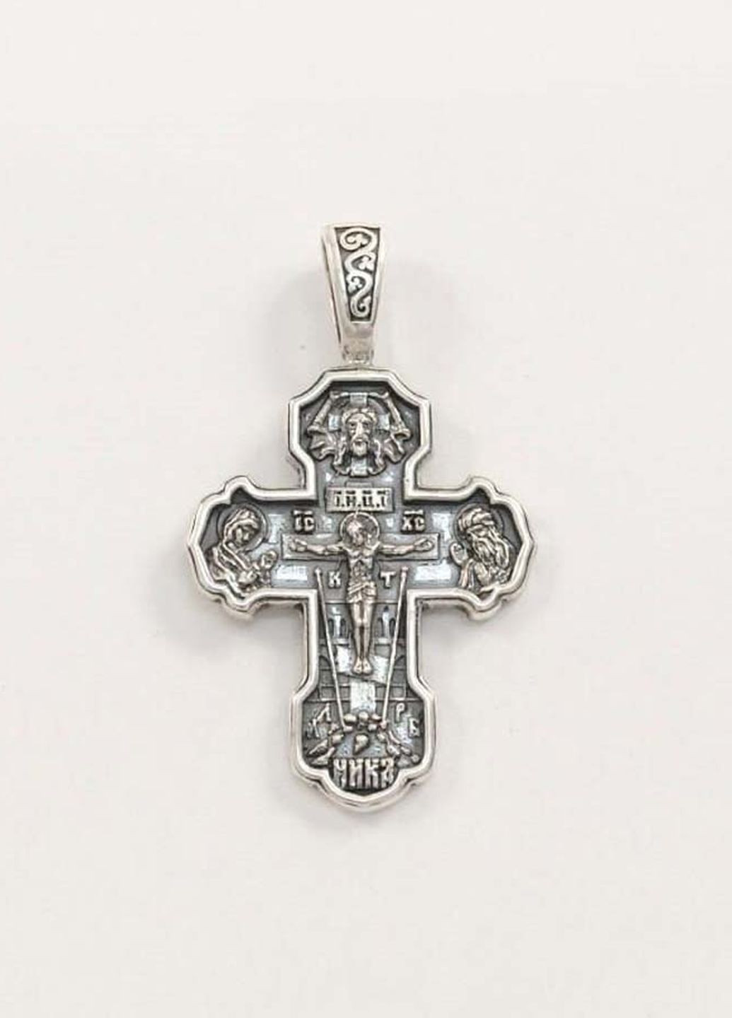 Хрест натільний православний 7194 Maxi Silver (277757168)