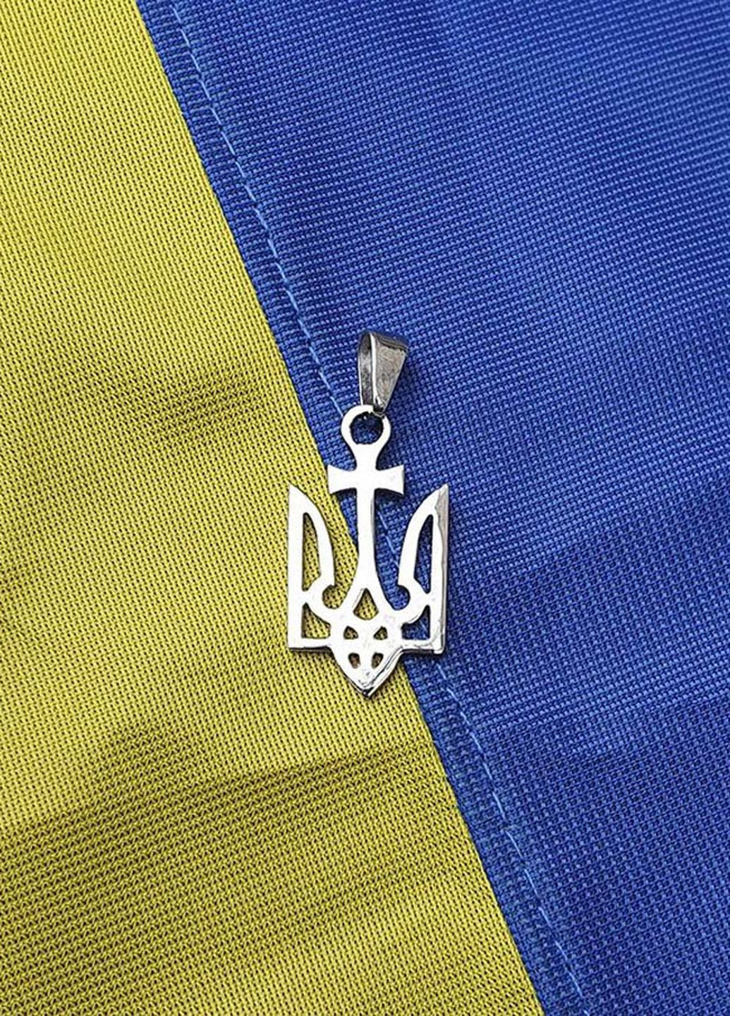 Кулон герб крест 9077 Maxi Silver (277756779)