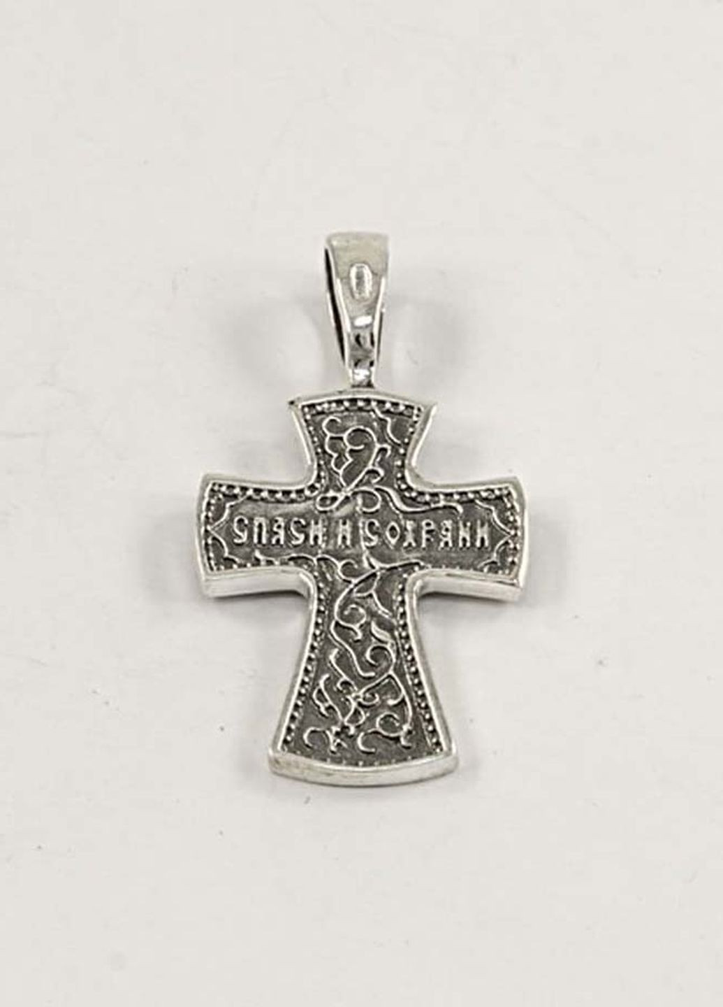 Православний хрестик із 7490 Maxi Silver (277756687)