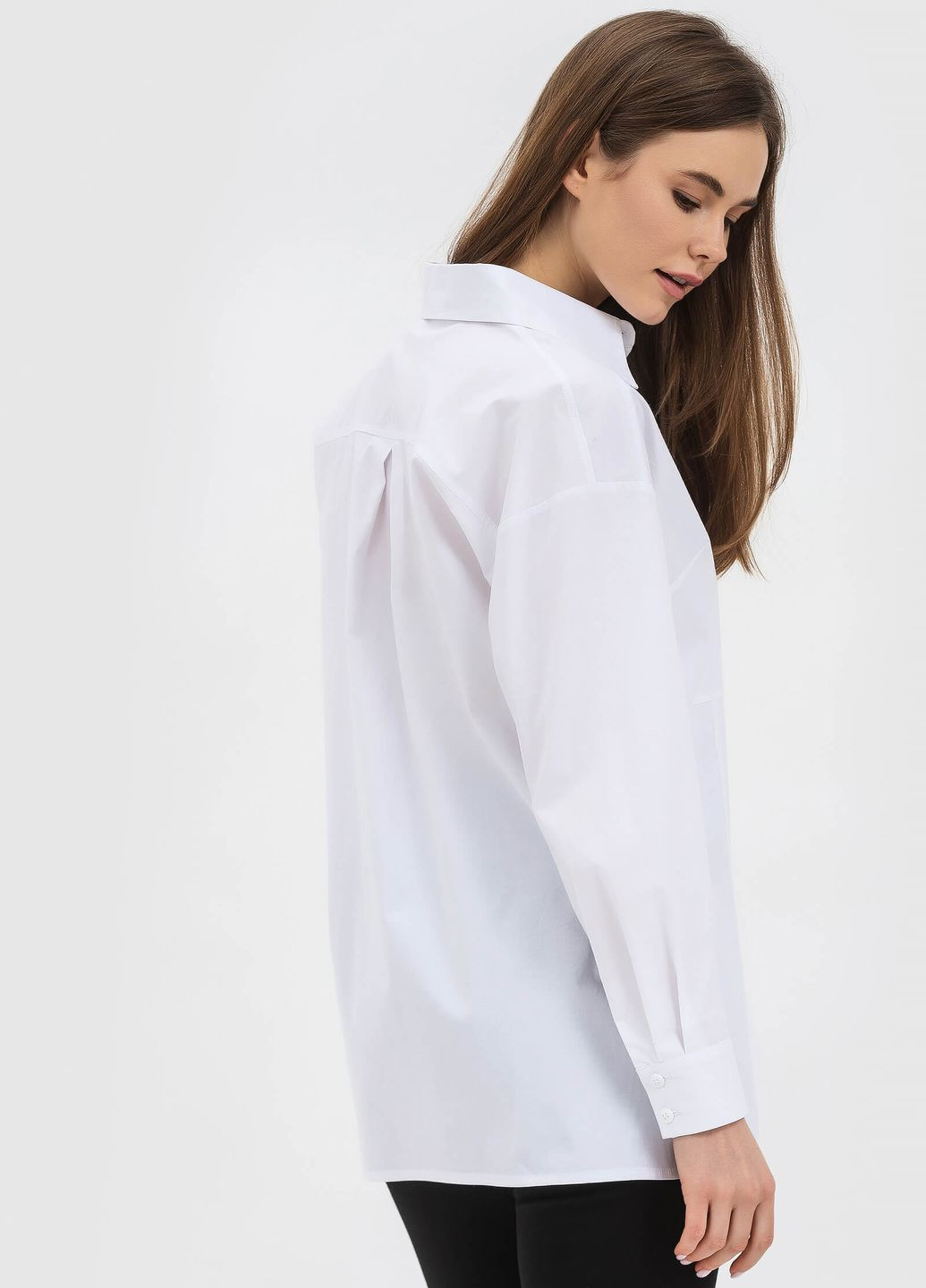 Белая демисезонная блуза Lesia Лорето