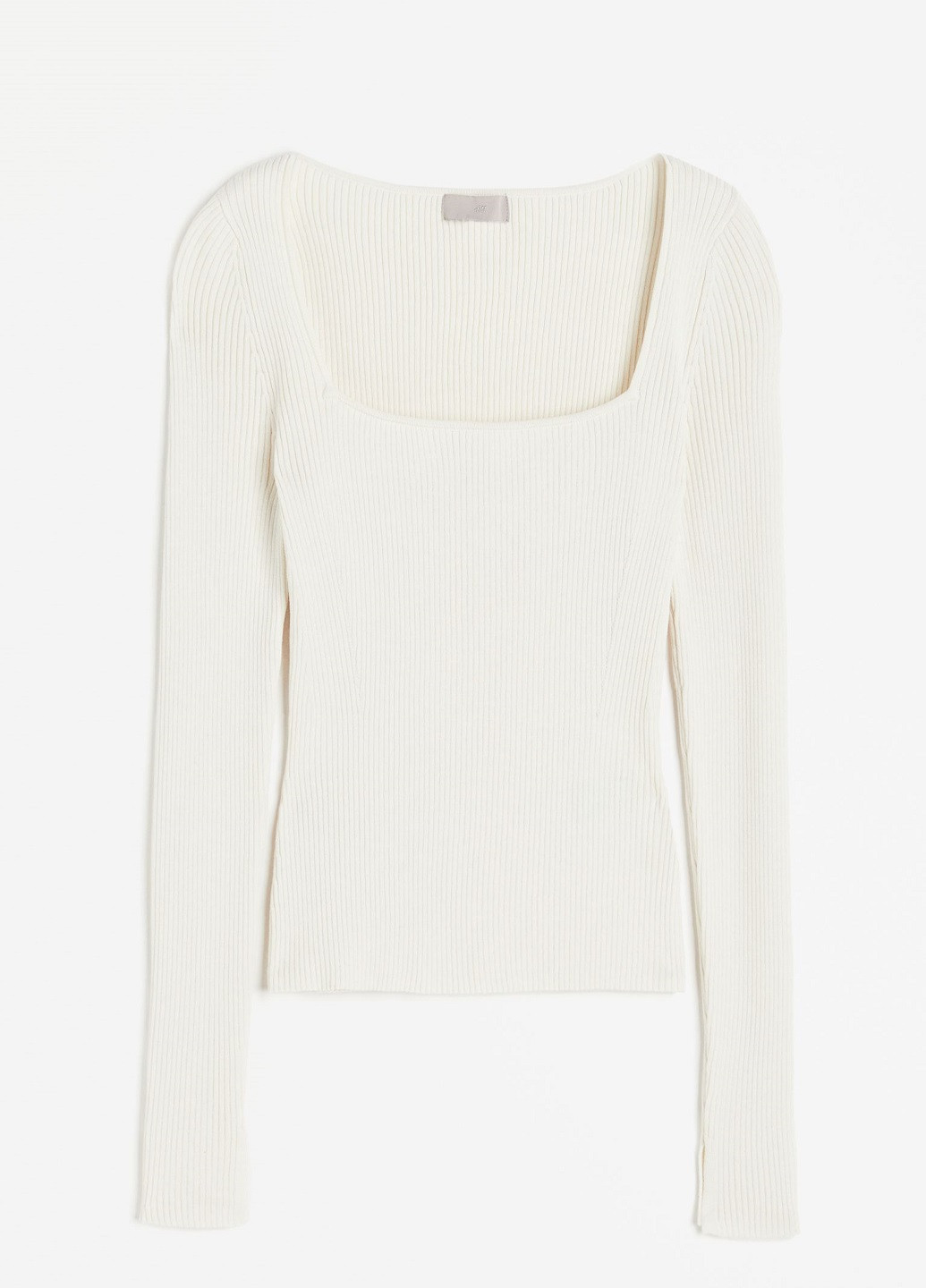 Молочный демисезонный свитер H&M