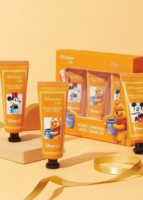 Набор питательных кремов для рук Life Honey Gardenia Honey Hand Cream Set Disney 100 JMsolution (277812798)