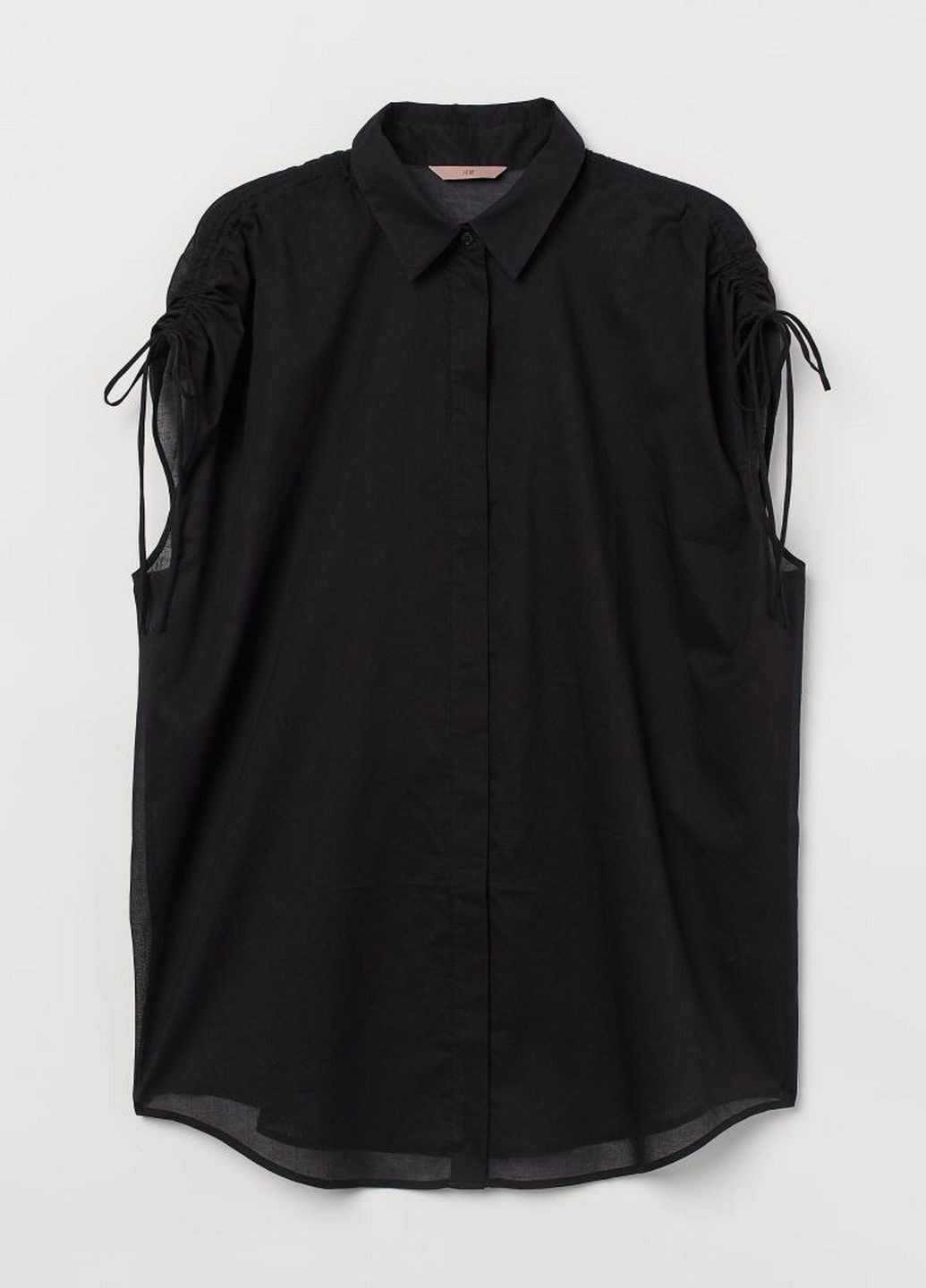 Черная рубашка H&M