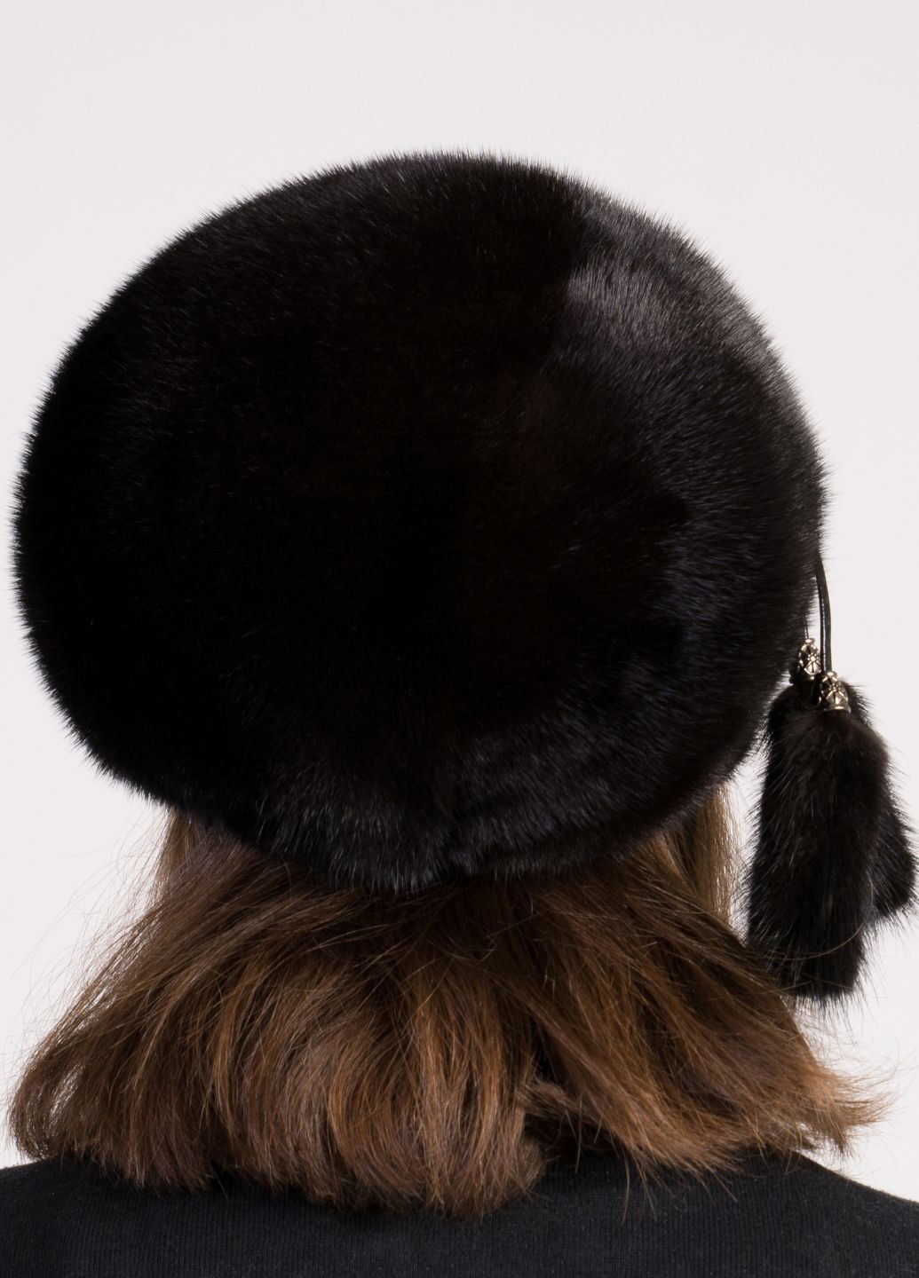 Жіночий норковий берет Меховой Стиль Классический (277927602)