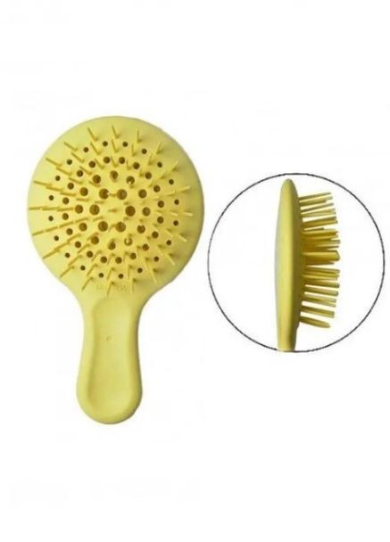 Гребінець для волосся Superbrush mini ніжно-жовтий Janeke (277813714)