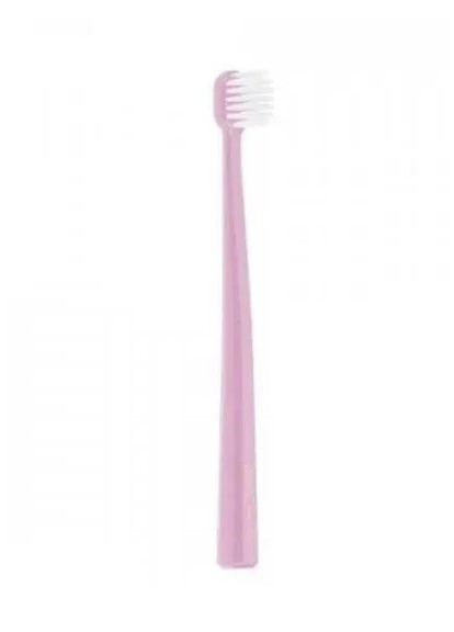 Зубна щітка середньої жорсткості Medium Toothbrush ніжно-рожева Janeke (277813719)
