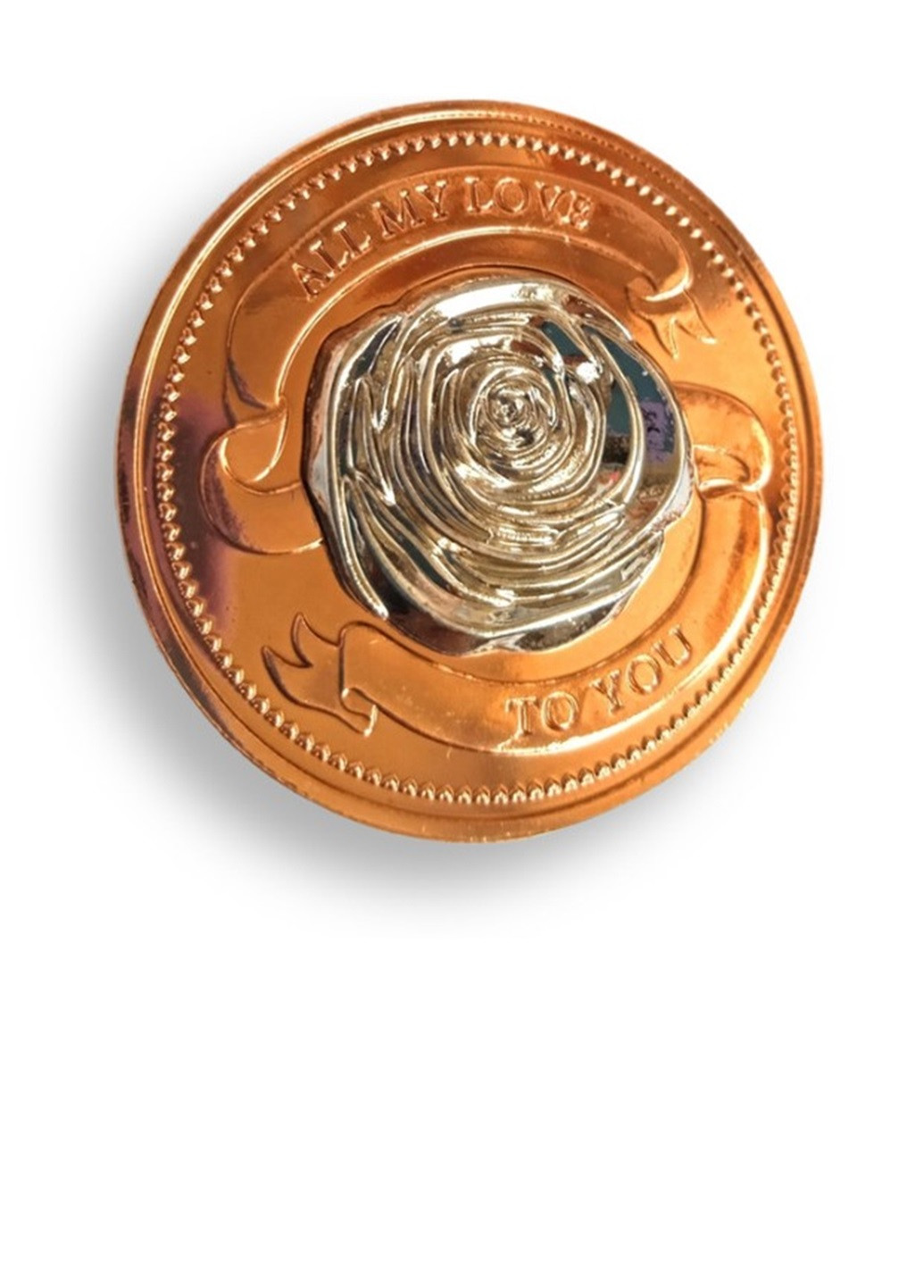 Коллекционная монета Love Rose Blue Orange (277868417)
