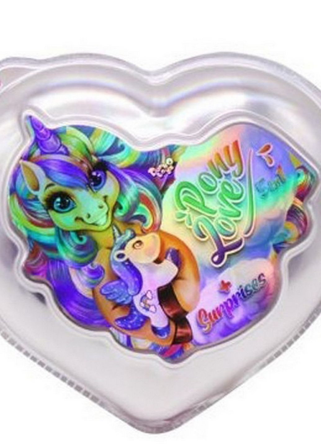 Набір творчої творчості "Pony Love" BPS-01-02U укр Срібний Danko Toys (277941433)