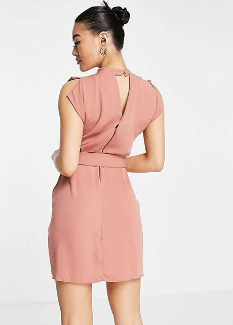 Терракотовое платье Asos