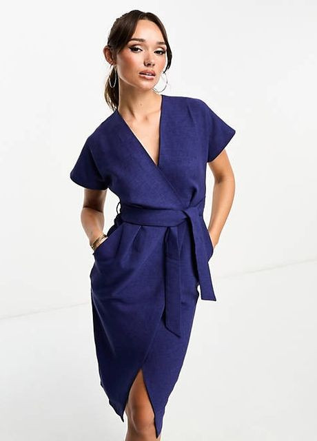 Синее платье Asos