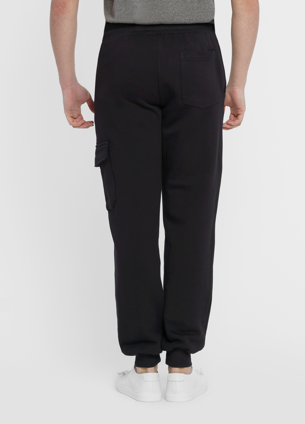 Черные кэжуал демисезонные брюки Arber