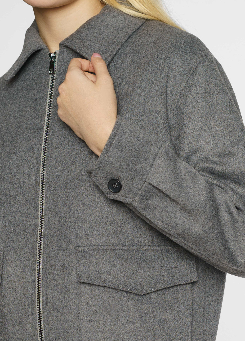 Сіра демісезонна куртка жіноча сіра Arber Jacket shirt W2