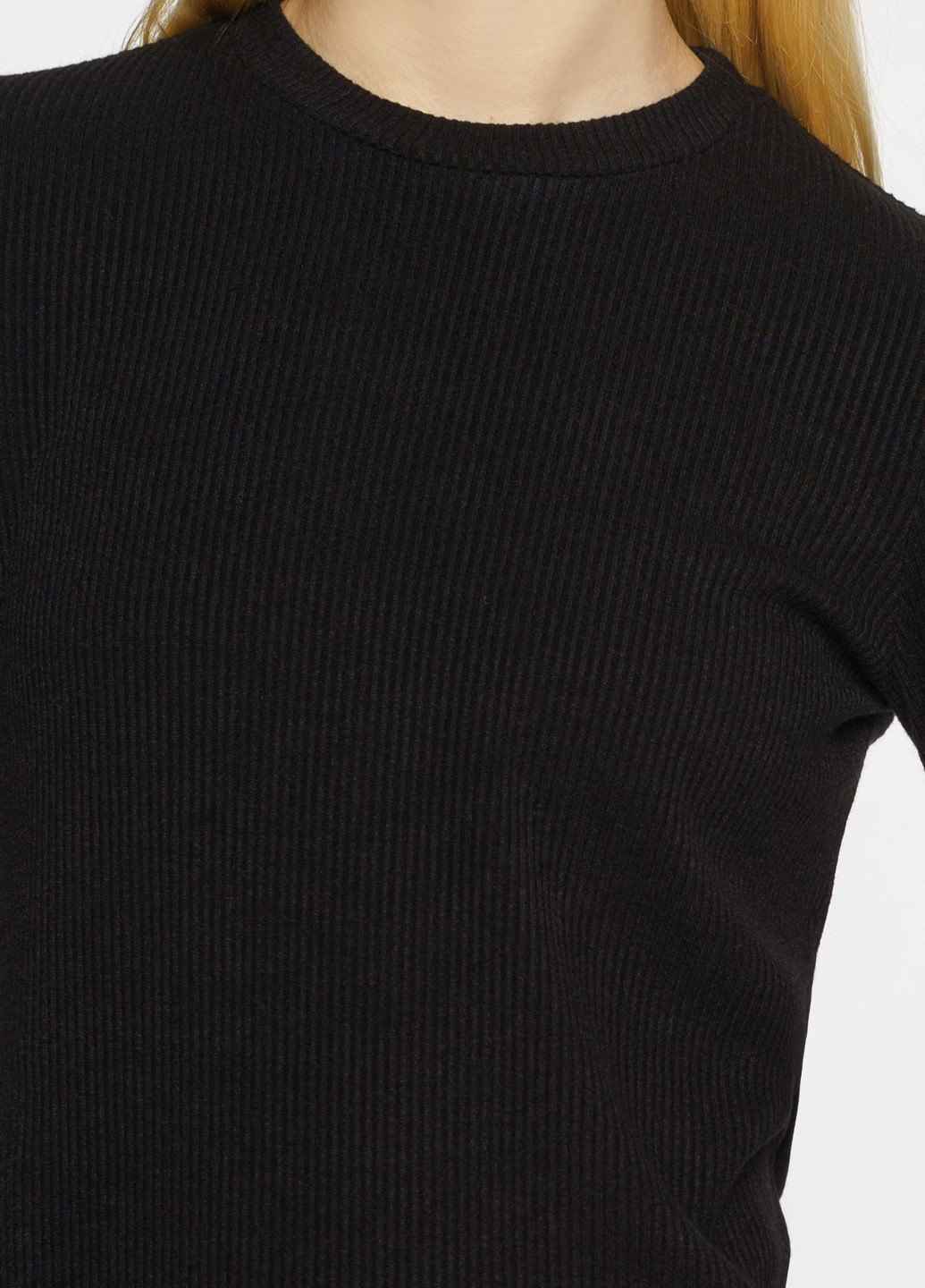 Черная всесезон футболка женская черная Arber Long sleeve jersey W