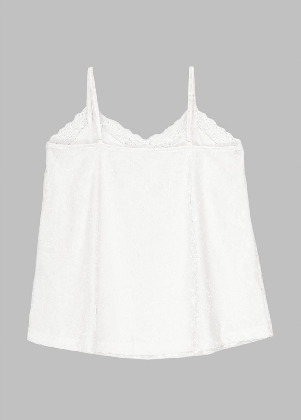 Білий демісезонний комплект халат+піжама Nicoletta