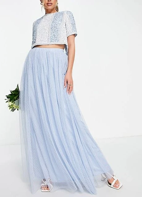 Голубая юбка Asos