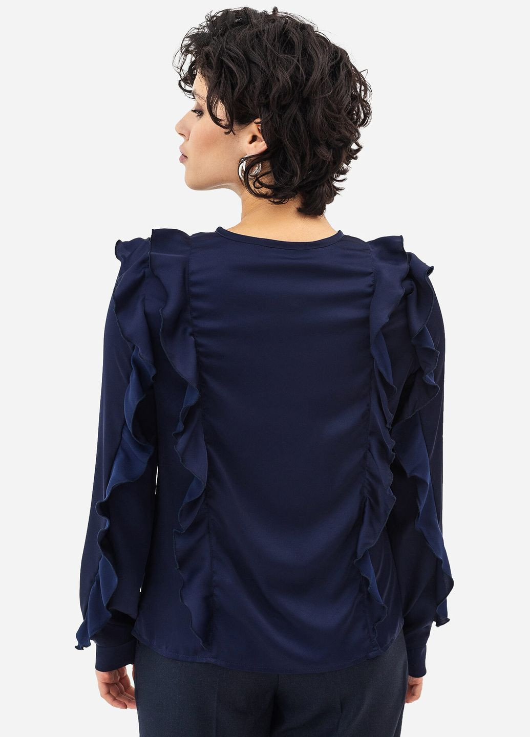 Синя демісезонна блуза tracy Garne