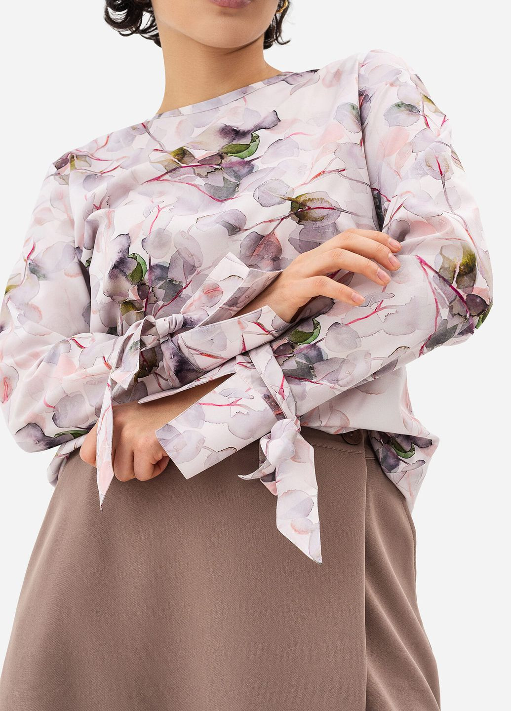 Розовая демисезонная блуза beryl Garne