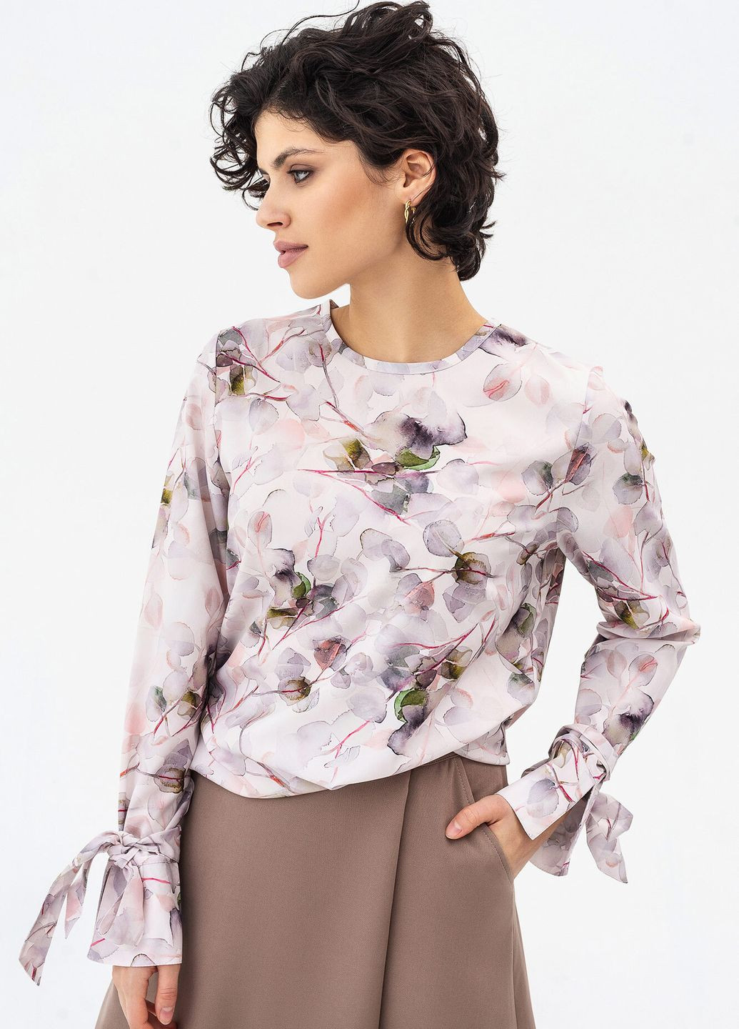 Розовая демисезонная блуза beryl Garne