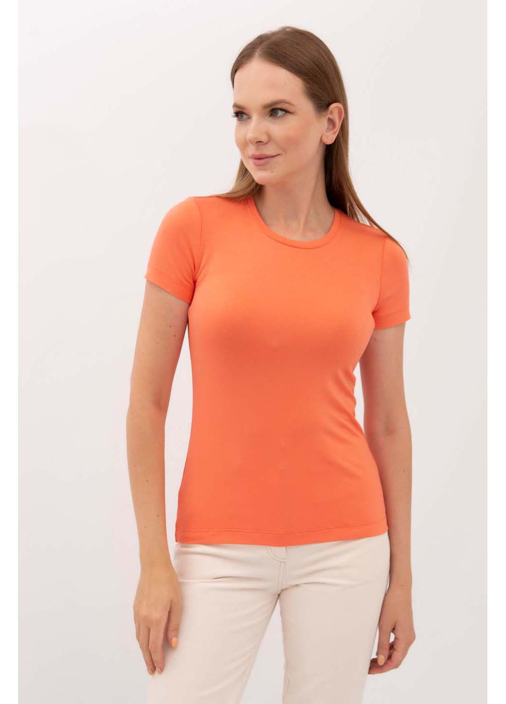 Оранжевая демисезон футболка грос 09 Lesia