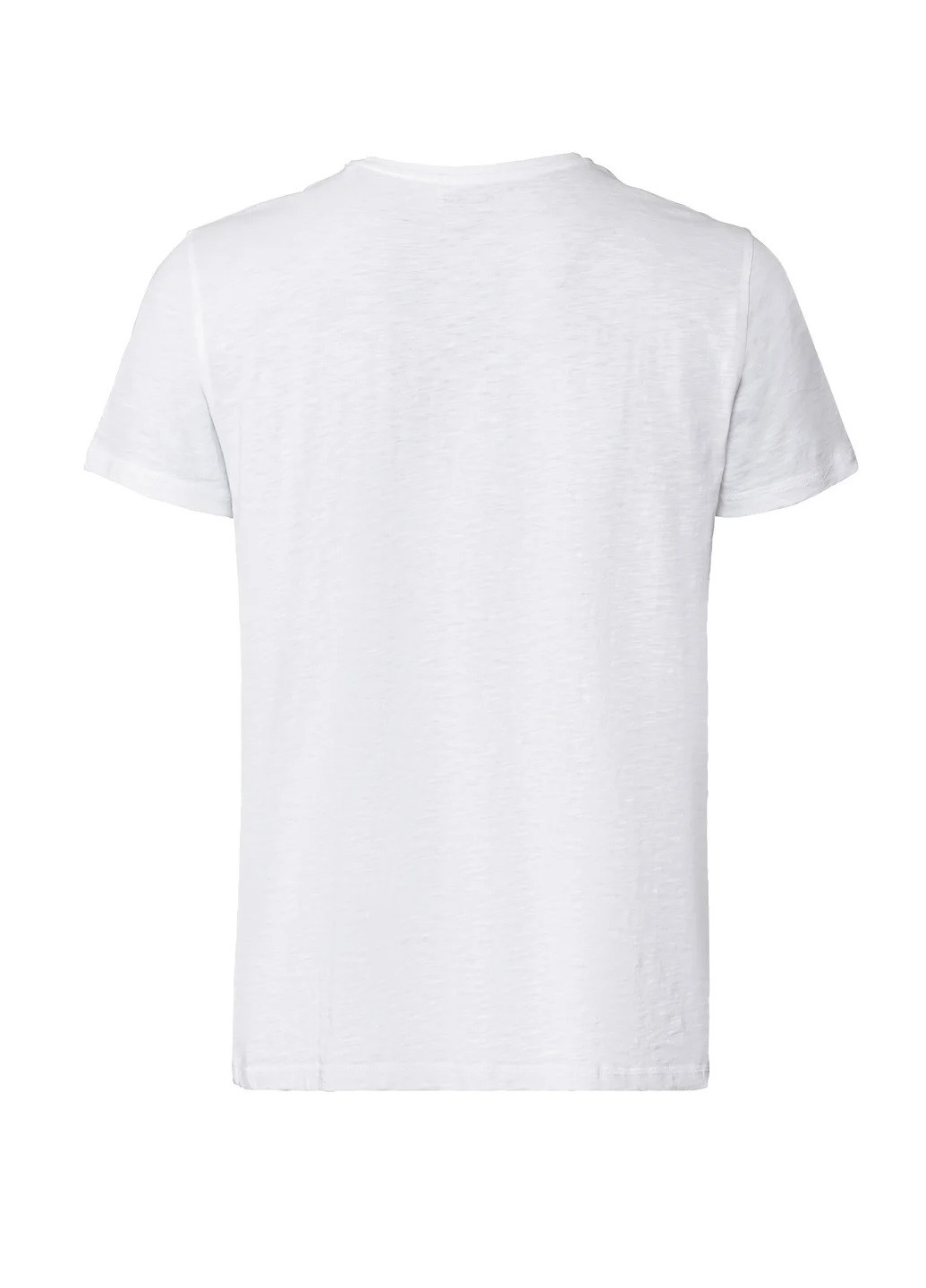 Белая футболка с коротким рукавом Livergy