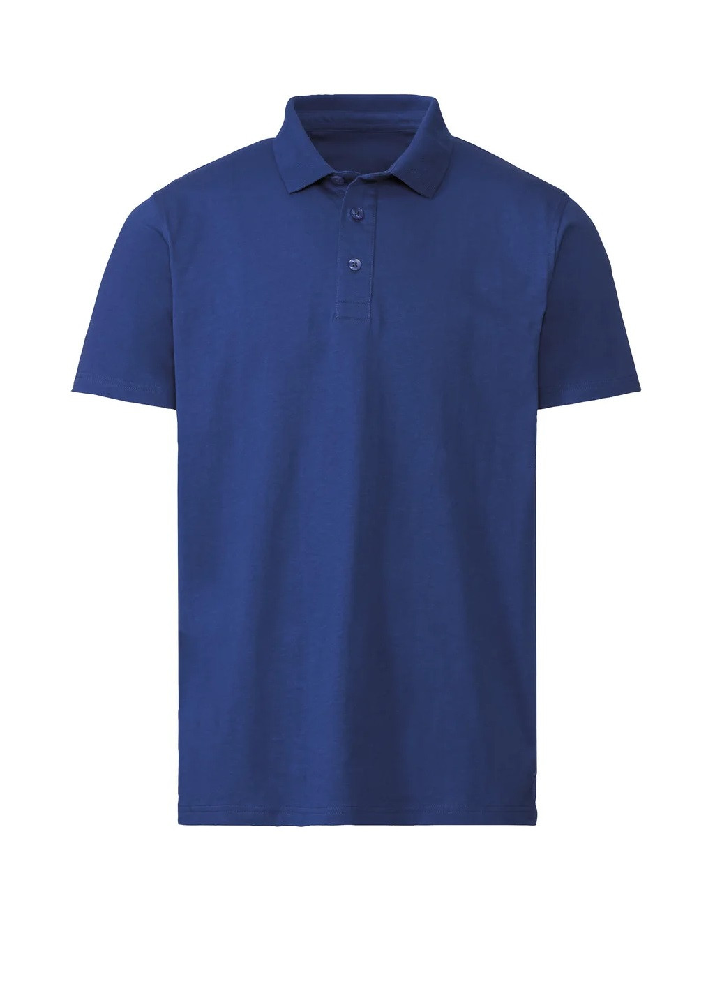 Синя футболка-поло з коротким рукавом Livergy