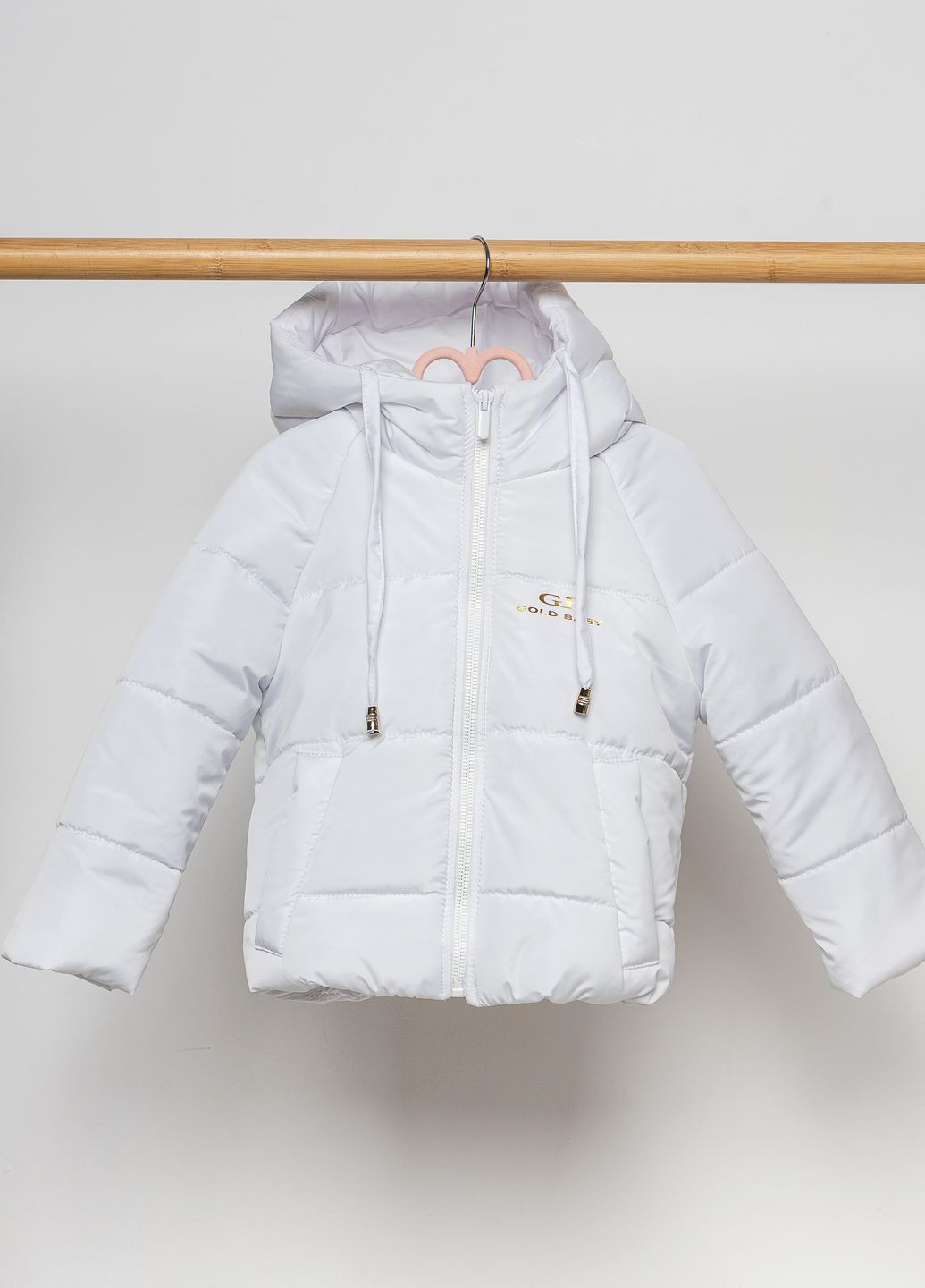 Белая демисезонная куртка демисезонная люкс No Brand